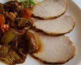 Foto del paso 4 de la receta Lomo con verduras al aroma de manzanilla y soja
