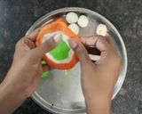 A picture of step 5 of Tri colour traditional steam Modak Ukadiche Modak.