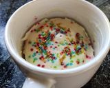 A picture of step 5 of Vanilla Ice-Cream Mug Cake.