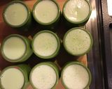 Une image de l'étape 5 de Petits pots de crème dessert pistache vanille.