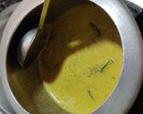 A picture of step 2 of Sindhi kadhi.