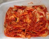 Foto langkah ke 4 dari resep Kimchi Sawi.