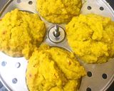 A picture of step 2 of Snake gourd subji.