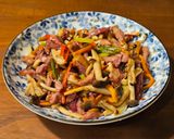 鴻喜菇炒櫻桃鴨的食譜步驟3照片