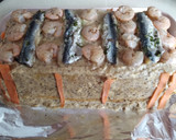 Foto del paso 1 de la receta: Pastel de pescado y varitas de cangrejo