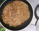 A picture of step 5 of Vegan's Cabbage Omelette.
