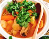 Hình bước làm 4 của món Lagu sườn non heo
