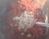 A picture of step 3 of Gajar ka halwa.