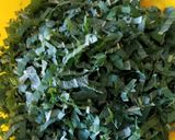 A picture of step 2 of Jellof yam and beans.