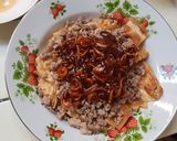 รูปขั้นตอนการทำที่ 6 ของ ยำไข่เจียวหมูสับน้ำพริกเผา