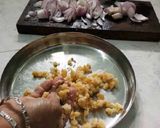 A picture of step 3 of Leftover banana Curry Palyam.
