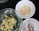 A picture of step 2 of Kurkure Dalia Pakoda.
