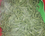 Foto del paso 8 de la receta: Fideos caseros de espinaca
