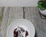 Foto langkah ke 3 dari resep Bubur telor kodok atau bubur kanji gula merah.
