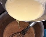 A picture of step 8 of Caramel Shiffon Cake ♡.