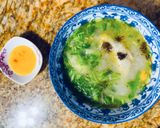 Hình bước làm 3 của món Cháo gà tre
