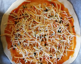 Foto del paso 4 de la receta: Pizza casera de espinacas