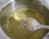 A picture of step 1 of Rice flour khichu.