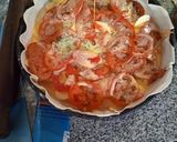 Foto del paso 3 de la receta: Tarta de Jamón y queso fácil