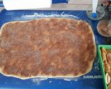 Fahéjas fátyol kalács almával - kenyérsütőben kelesztve recept fázis 3 fotója