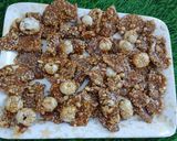 A picture of step 5 of Winter chikki.