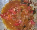 A picture of step 7 of Aatu Moolai Masala or Goat Brain Masala.