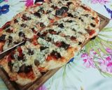 Foto del paso 5 de la receta: Pizza silvestre estilo moonki🍄 🍕 🐵🐒😍