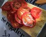 Une image de l'étape 4 de Salade de melon, tomates et feta.