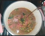 صورة لخطوة 7 من وصفة طاجن بامية مميز👌بالطشة الخطيرة😋🍲
