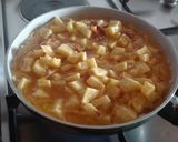 Foto del paso 2 de la receta Omelette de patatas y jamón serrano