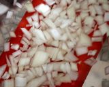 A picture of step 2 of My Filling Hot Dogs with Onion and Brioche Bun.