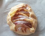 Foto del passaggio 4 della ricetta Galette con le mele di farro e riso