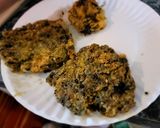 A picture of step 4 of Greens Cakes.