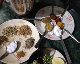 A picture of step 2 of Moong dal kochori.