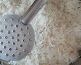 A picture of step 5 of Pudina rice.