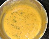A picture of step 2 of Methi stuffed besan chilla.