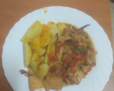 Foto del paso 3 de la receta: Chocos en salsa con papas sancochada