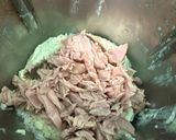 Gambar langkah 3 resipi Tuna Cheese Dip Keto.