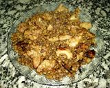 Foto del paso 3 de la receta: Fuente de hierro - salteado de hígado con lentejas