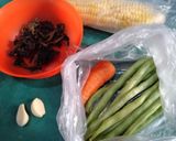 Foto langkah ke 1 dari resep 🍄Tumis Jamur Pelangi 🍄.