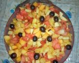 A picture of step 2 of Fruit Salad.