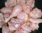 A picture of step 2 of Cholistani chicken khrdai.