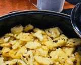 Hagymás kacsazsíros krumpligánica recept fázis 3 fotója