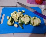Foto del paso 2 de la receta: Calabacitas con papa