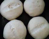 A picture of step 13 of Sourdough bun.