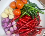 Foto langkah ke 3 dari resep 33. Sambal Pindang Kemangi.
