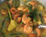 Foto langkah ke 8 dari resep Gulai udang nenas segar.
