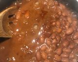 A picture of step 8 of Spanish style Pink beans.