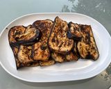 Une image de l'étape 8 de Aubergines grillées marinées en sucré salé.
