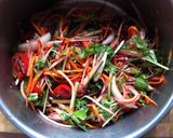 รูปขั้นตอนการทำที่ 5 ของ Mizuna salad